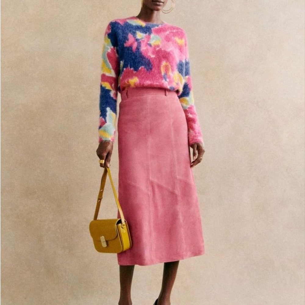 Sézane Knit Floral Jumper